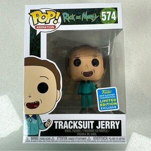 Funko Pop! Rick and Morty Tracksuit Jerry #574 2019 Summer Exclusive